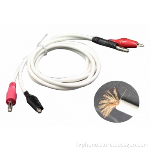 10A DC power cables Red Black port phone repair current power cables